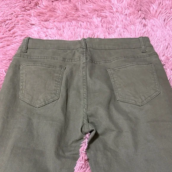 Marshall Boys Olive Green Stretch Jeans - Picture 7 of 7